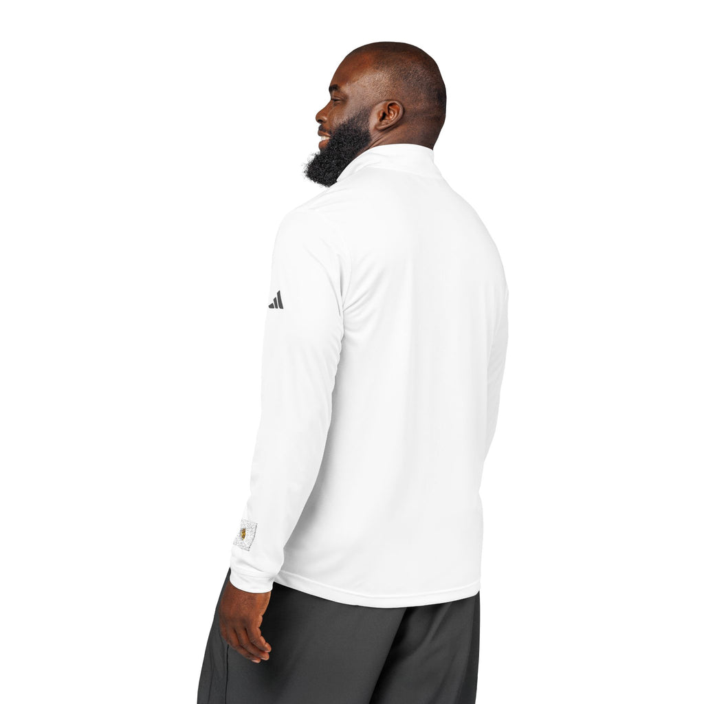 Embroidered Quarter-Zip Pullover — Athletic Lightweight Golf Top