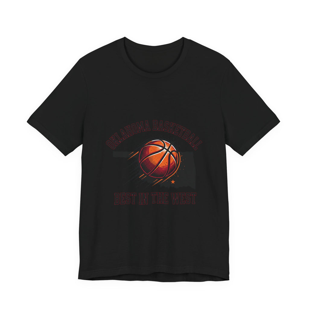 Oklahoma Basketball Best in the West Tee | OKC pride, vintage varsity hoops