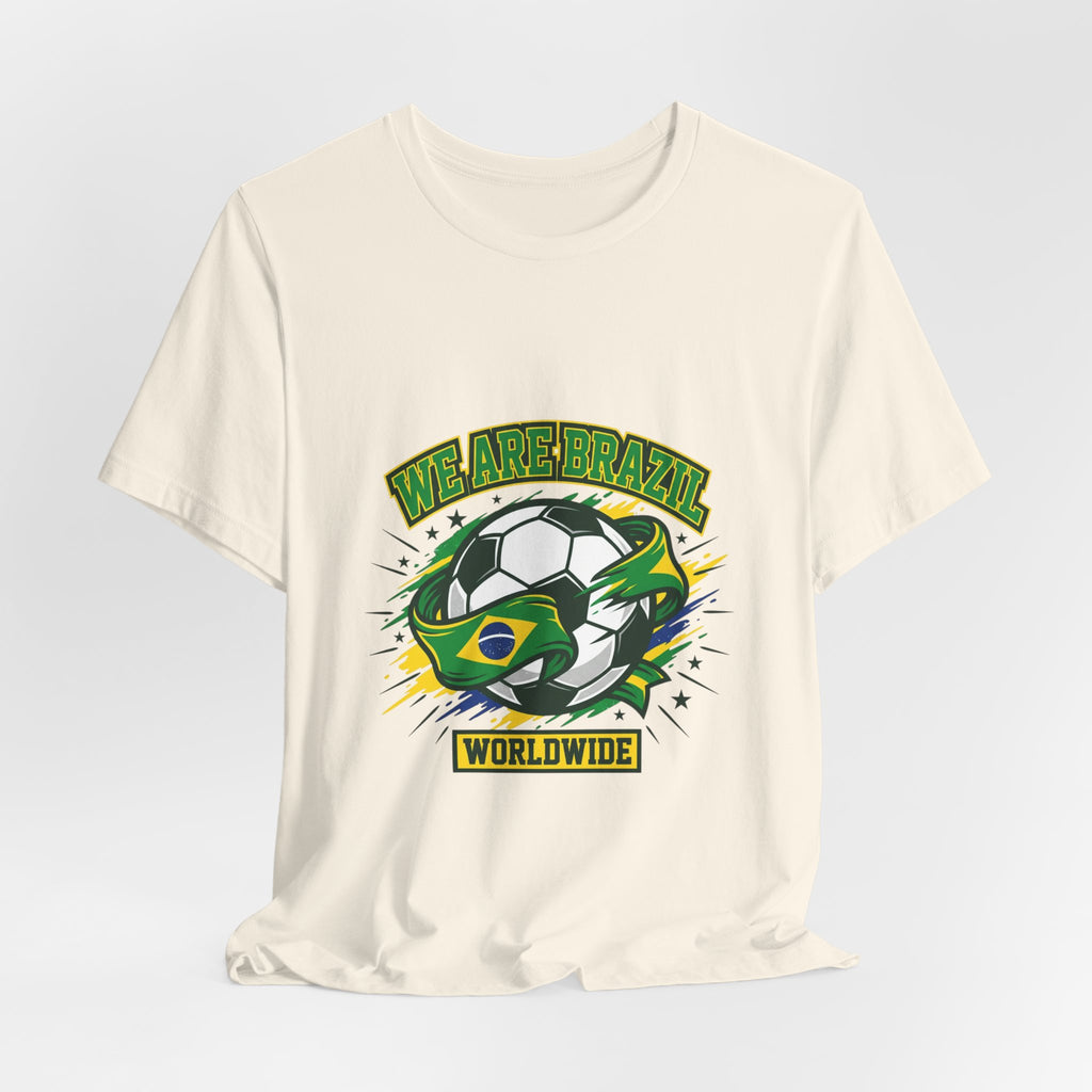 We Are Brazil Soccer Tee | country pride, retro soccer