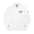 Embroidered Quarter-Zip Pullover — Athletic Lightweight Golf Top