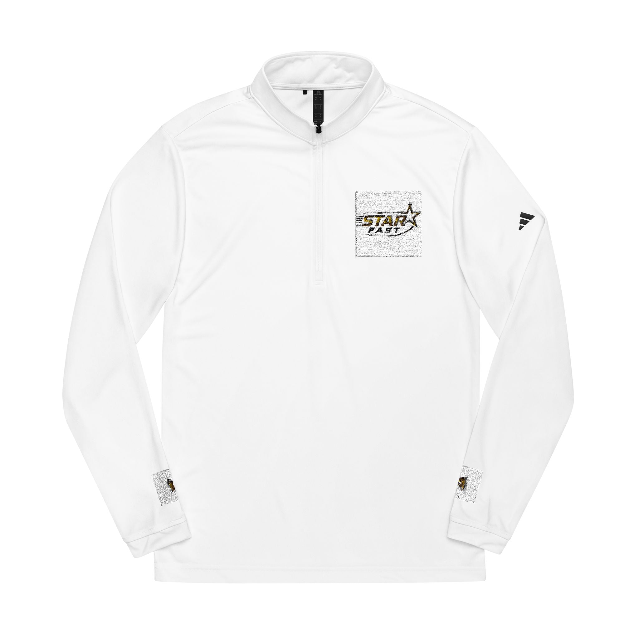Embroidered Quarter-Zip Pullover — Athletic Lightweight Golf Top