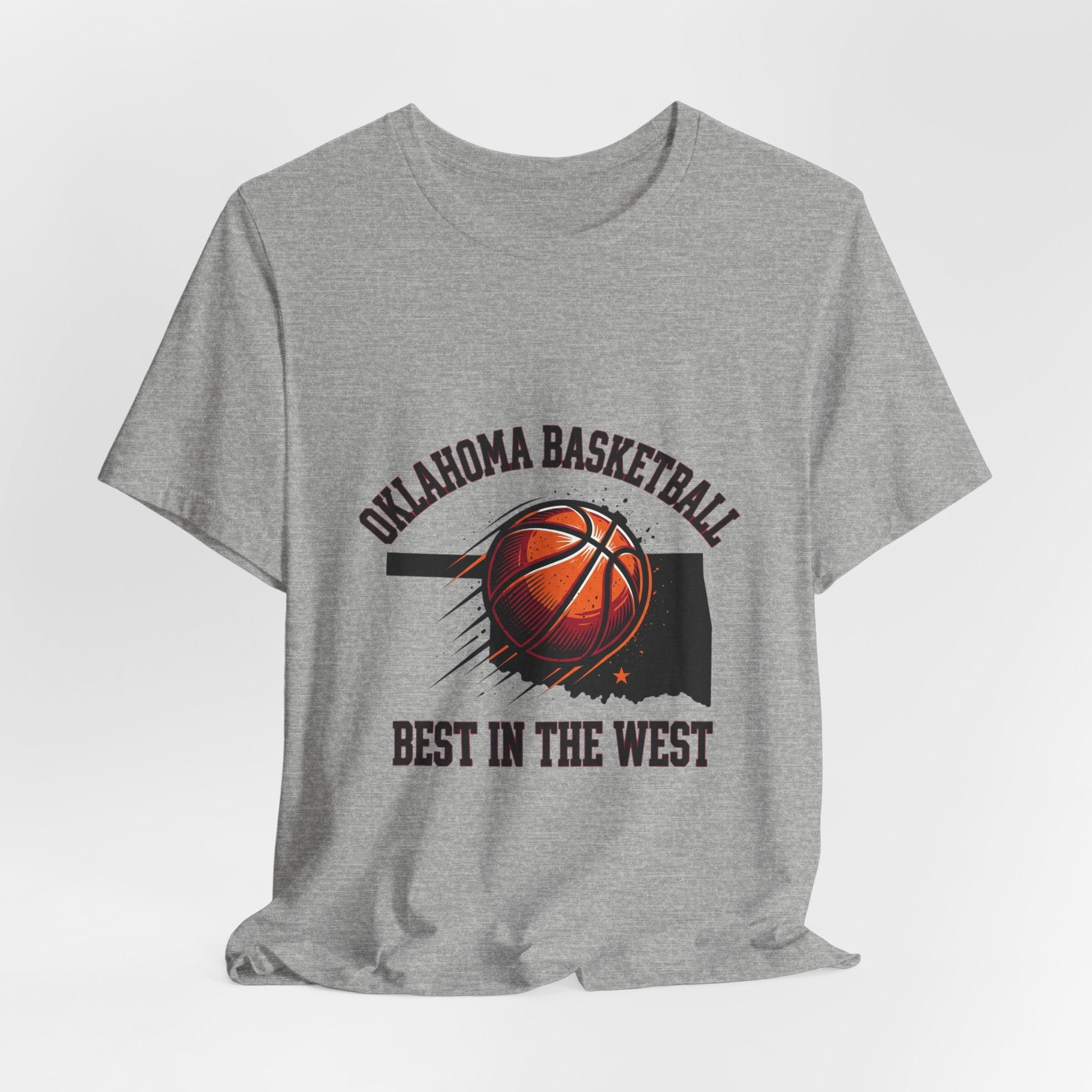 Oklahoma Basketball Best in the West Tee | OKC pride, vintage varsity hoops
