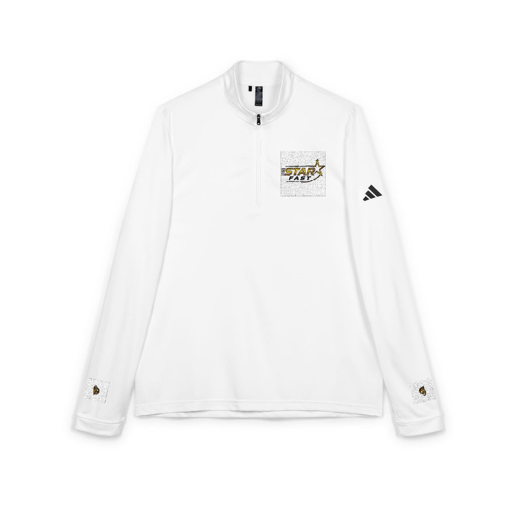 Embroidered Quarter-Zip Pullover — Athletic Lightweight Golf Top