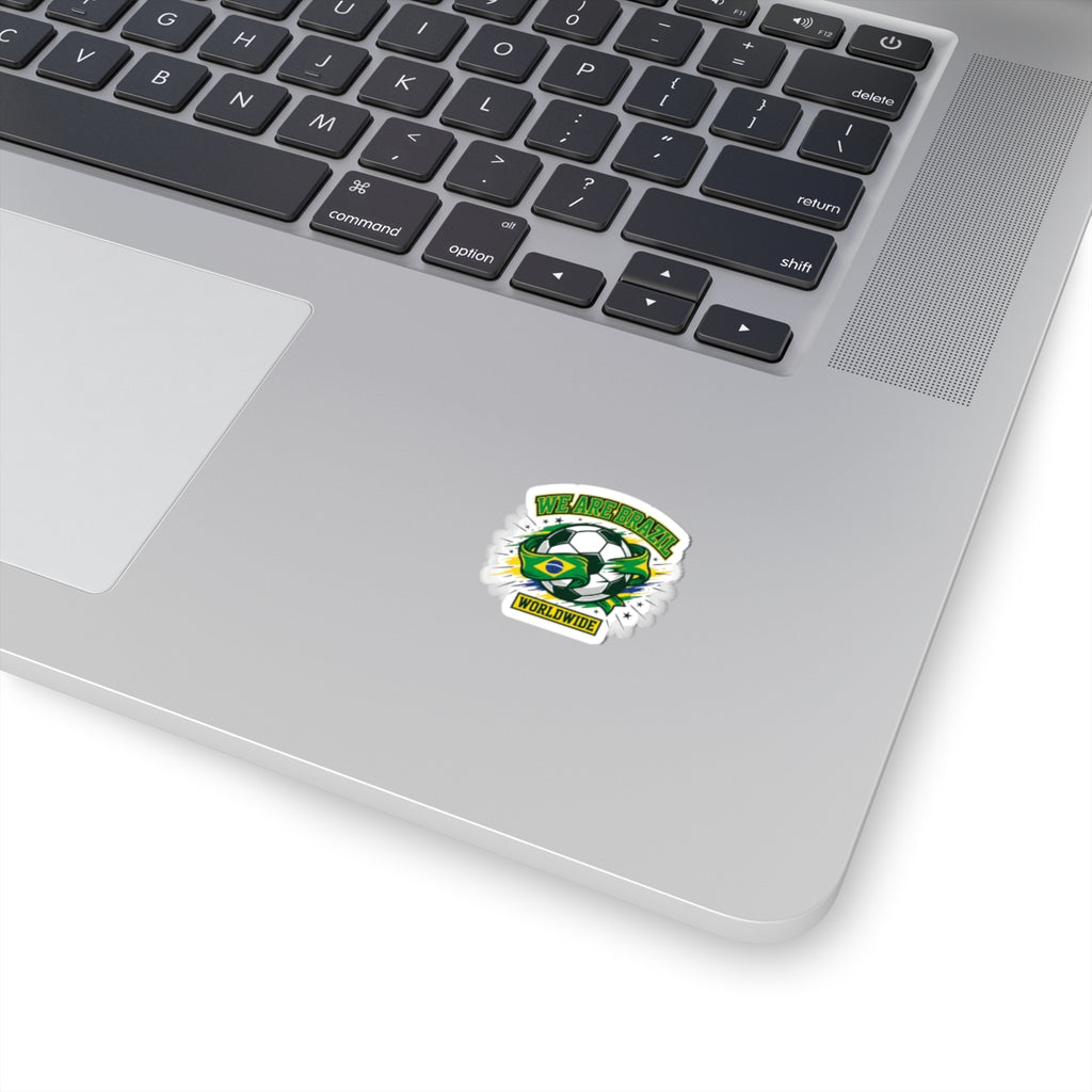 We Are Brazil Soccer Sticker | Country Pride, Retro Championship Season
