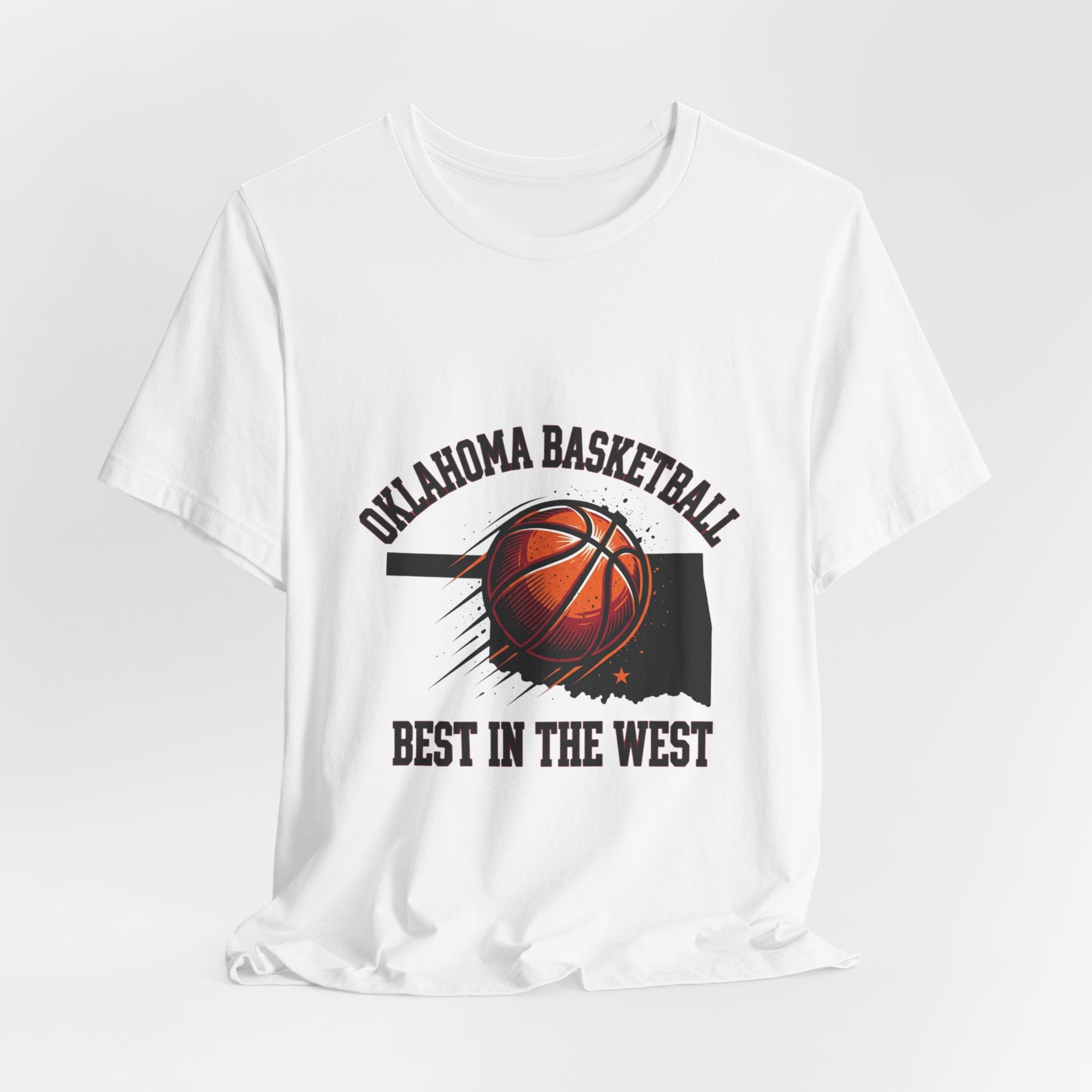Oklahoma Basketball Best in the West Tee | OKC pride, vintage varsity hoops