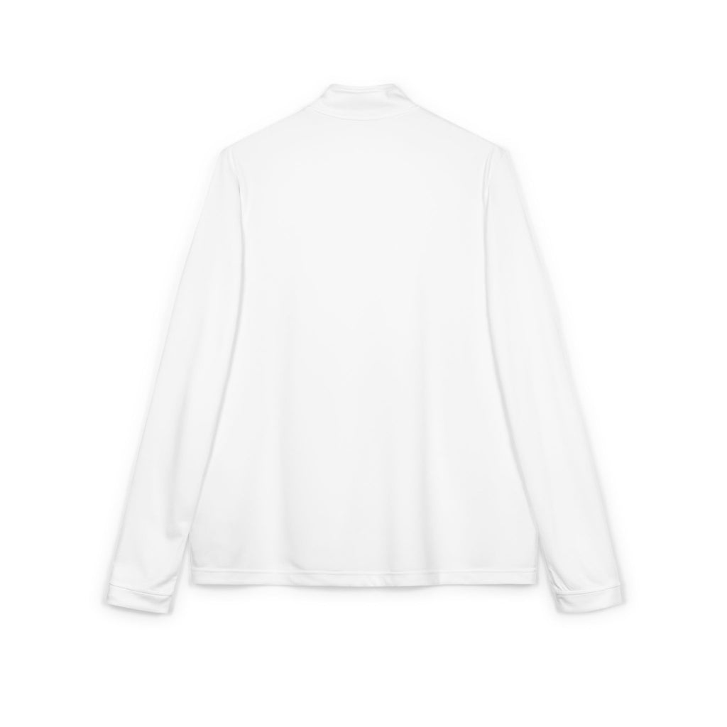 Embroidered Quarter-Zip Pullover — Athletic Lightweight Golf Top