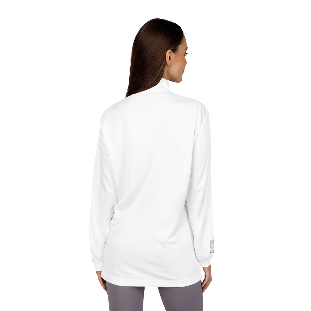 Embroidered Quarter-Zip Pullover — Athletic Lightweight Golf Top