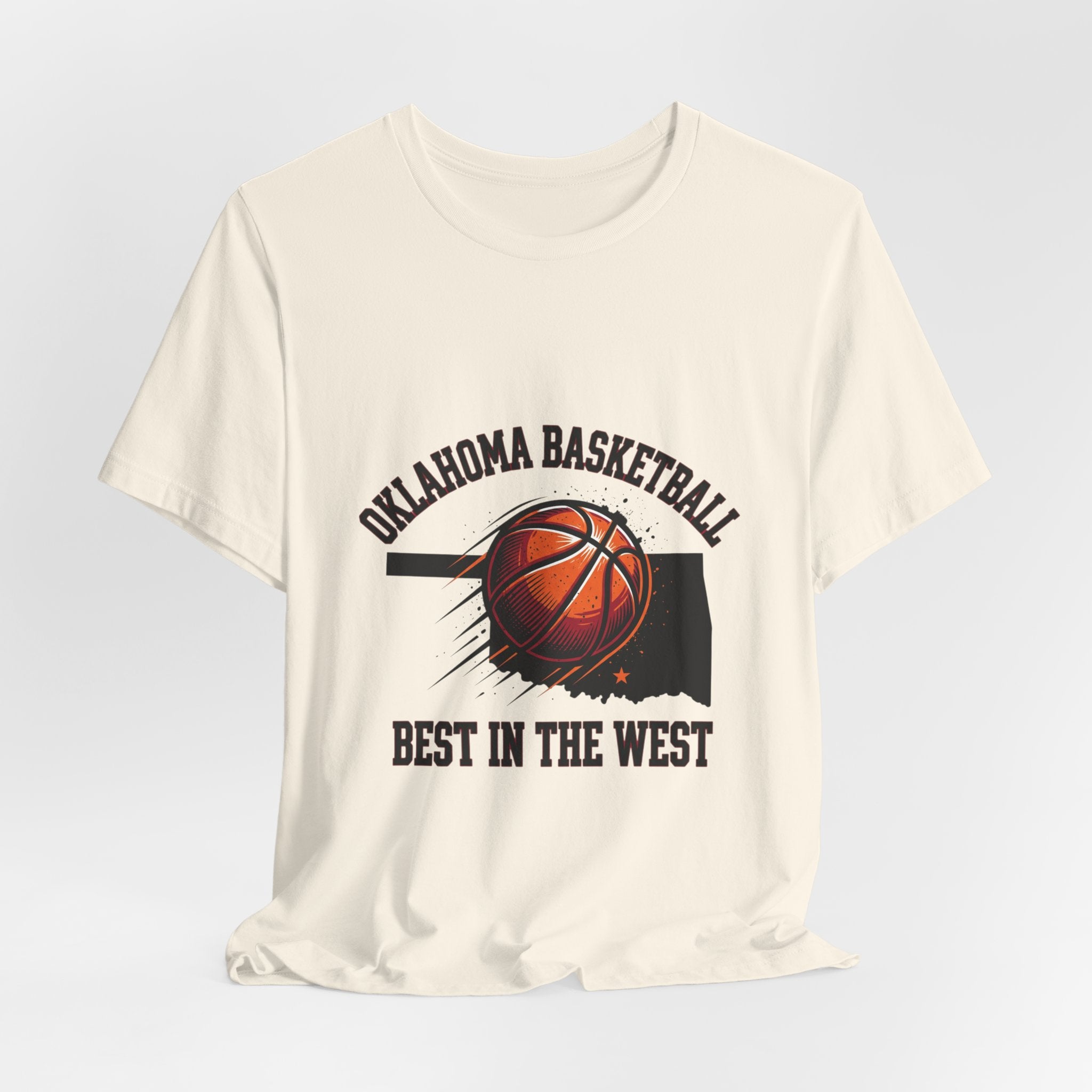 Oklahoma Basketball Best in the West Tee | OKC pride, vintage varsity hoops